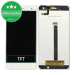 Xiaomi Mi 4 - LCD Displej + Dotykové Sklo (White) TFT