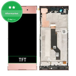 Sony Xperia XA1 G3121 - LCD Displej + Dotykové Sklo + Rám (Pink) TFT