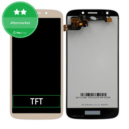 Motorola Moto E5 Play - LCD Displej + Dotykové Sklo (Gold) TFT