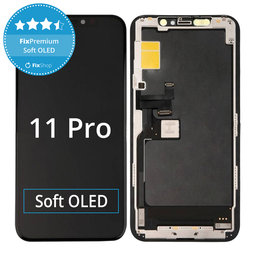 Apple iPhone 11 Pro - LCD Displej + Dotykové Sklo + Rám Soft OLED FixPremium