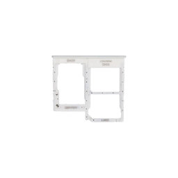 Samsung Galaxy A41 A415F - SIM + SD Slot (Prism Crush Silver) - GH98-45275C Genuine Service Pack