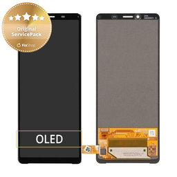 Sony Xperia 10 II - LCD Displej + Dotykové Sklo - 100629211 Genuine Service Pack