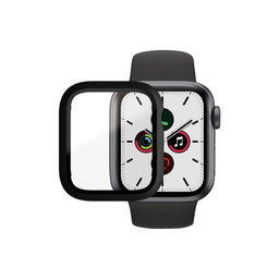 PanzerGlass - Tvrzené Sklo Full Body AB pro Apple Watch 4, 5, 6, SE (1st gen) a SE (2nd gen) 40mm, černá