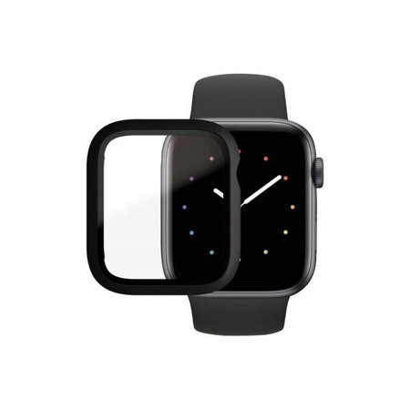 PanzerGlass - Tvrzené Sklo Full Body AB pro Apple Watch 4, 5, 6, SE (1st gen) a SE (2nd gen) 44mm, černá