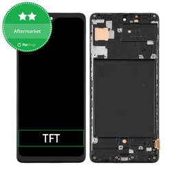 Samsung Galaxy A71 A715F - LCD Displej + Dotykové Sklo + Rám TFT