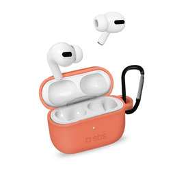 SBS - Silicon Pouzdro pro Apple AirPods Pro, coral