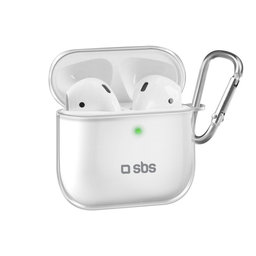 SBS - Silicon Pouzdro pro Apple AirPods Pro, transparentí