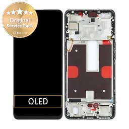 Oppo Reno 4 4G - LCD Displej + Dotykové Sklo + Rám - REF-OPPOR401 Genuine Service Pack