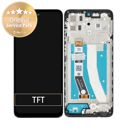 Motorola Moto G32 XT2235 - LCD Displej + Dotykové sklo + Rám (Mineral Grey) - 5D68C21151 Genuine Service Pack