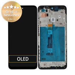 Motorola Moto G42 XT2233 - LCD Displej + Dotykové sklo + Rám (Antlantic Green) - 5D68C21049 Genuine Service Pack