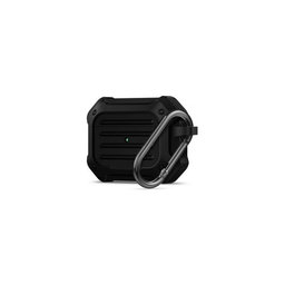 FixPremium - Púzdro Unbreakable pro AirPods 1 a 2, černá