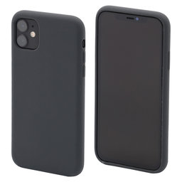 FixPremium - Silikonové Pouzdro pro iPhone 11, space grey