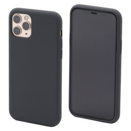 FixPremium - Silikonové Pouzdro pro iPhone 11 Pro, space grey