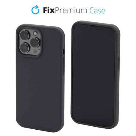 FixPremium - Silikonové Pouzdro pro iPhone 13 Pro, space grey