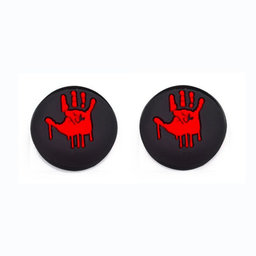 FixPremium - PS4/PS5 Bloody Hands Controller Grip Caps - Set 2ks