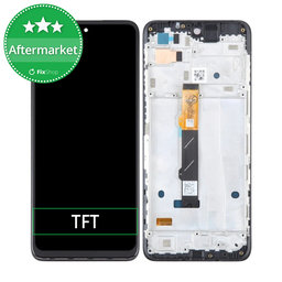 Motorola Moto G42 XT2233 - LCD Displej + Dotykové Sklo + Rám (Black) TFT