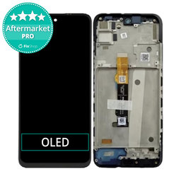 Motorola Moto G71 XT2169 - LCD Displej + Dotykové Sklo + Rám (Iron Black) OLED