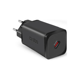 SBS - 65W Nabíjecí Adaptér USB-C, PD, černá