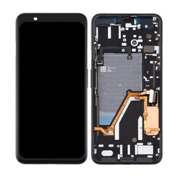 Google Pixel 4 XL - LCD Displej + Dotykové Sklo + Rám (Just Black) OLED