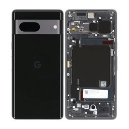 Google Pixel 7 GVU6C GQML3 - Zadní Housing (Obsidian) - G949-00329-01 Genuine Service Pack