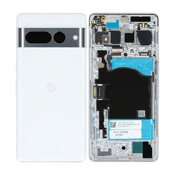 Google Pixel 7 Pro GP4BC GE2AE - Zadní Housing (Snow) - G949-00297-01 Genuine Service Pack