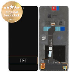 Huawei Nova 9 SE JLN-LX1 JLN-LX3 - LCD Displej + Dotykové Sklo (Midnight Black) - Genuine Service Pack