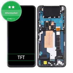 Asus Zenfone 7 ZS670KS - LCD Displej + Dotykové Sklo + Rám (Aurora Black) TFT