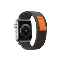 FixPremium - Řemínek Trail Loop pro Apple Watch (42, 44, 45 a 49mm), space gray