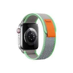 FixPremium - Řemínek Trail Loop pro Apple Watch (42, 44, 45 a 49mm), tyrkysová