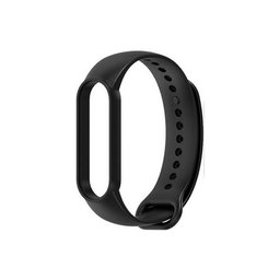 FixPremium - Silikonový Řemínek pro Xiaomi Mi Band (5/6/7/7 NFC), černá