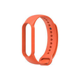 FixPremium - Silikonový Řemínek pro Xiaomi Mi Band (5/6/7/7 NFC), červená