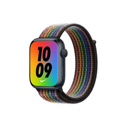 FixPremium - Nylonový Řemínek pro Apple Watch (38, 40 a 41mm), pride