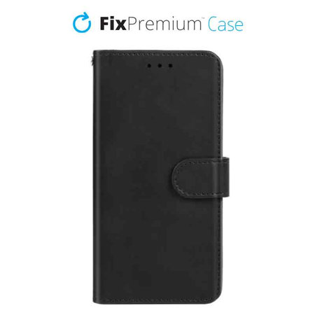 FixPremium - Puzdro Book Wallet pro iPhone 13 mini, černá