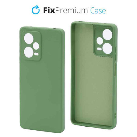 FixPremium - Puzdro Rubber pro Xiaomi Redmi Note 12 Pro Plus, zelená