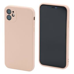 FixPremium - Puzdro Rubber pro iPhone 11, oranžová