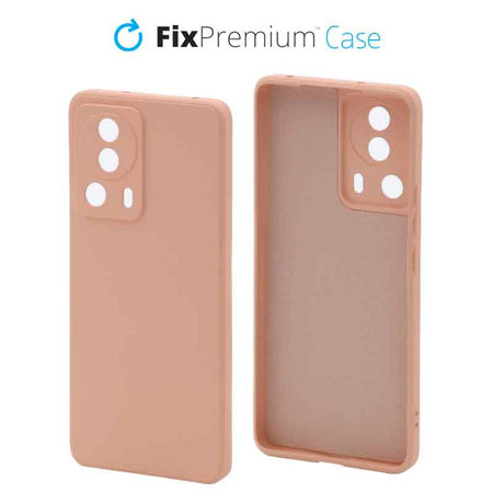 FixPremium - Puzdro Rubber pro Xiaomi 13 Lite, oranžová