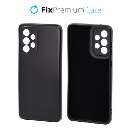 FixPremium - Puzdro Rubber pro Samsung Galaxy A33 5G, černá