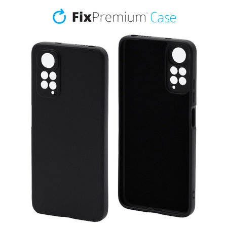 FixPremium - Puzdro Rubber pro Xiaomi Redmi Note 11, černá