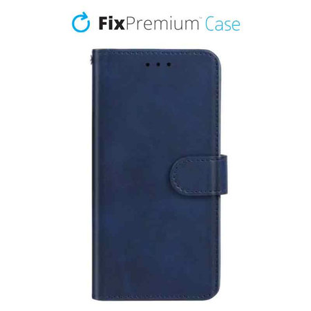 FixPremium - Puzdro Book Wallet pro iPhone 11, modrá