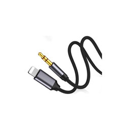 FixPremium - Lightning / Jack 3.5mm Kabel (1m), černá