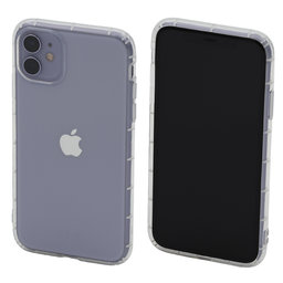 FixPremium - Pouzdro Clear pro iPhone 12 a 12 Pro, transparentná