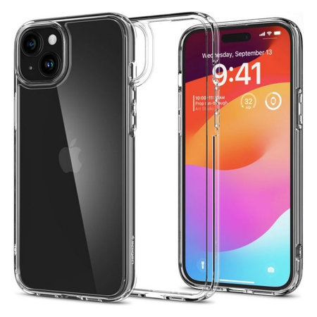 Spigen - Pouzdro Ultra Hybrid pro iPhone 15, crystal clear