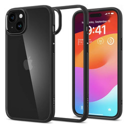 Spigen - Pouzdro Ultra Hybrid pro iPhone 15, matte black