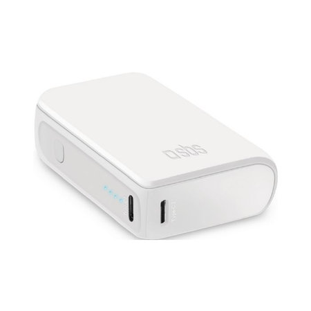 SBS - PowerBank NanoTube, 10 000 mAh, bílá