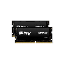 Kingston Fury Impact - Operační Paměť SO-DIMM 32GB (2x16GB) DDR4 3200MHz - KF432S20IB/32 Genuine Service Pack