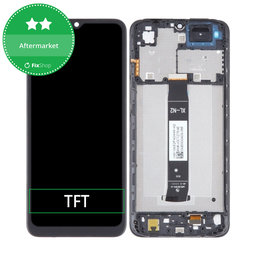 Xiaomi Redmi A2 - LCD Displej + Dotykové Sklo + Rám (Onyx Black) TFT