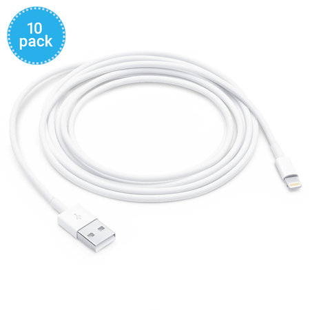 Apple - Lightning / USB Kabel (2m) - MD819ZM/A (bulk) (10 Pack)