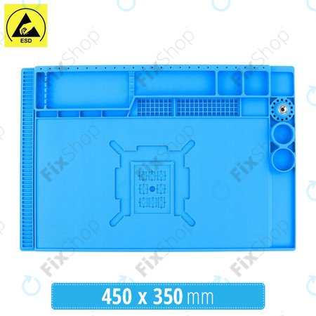 Sunshine SS-004E - ESD Antistatická Teplovzdorná Silikonová Podložka - 45 x 35cm