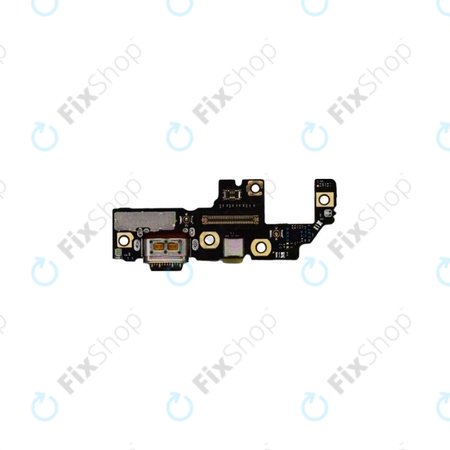 Motorola Razr 40 - Nabíjecí Konektor PCB Deska + Mikrofon - 5P68C22842 Genuine Service Pack