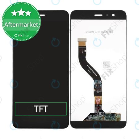 Huawei P10 lite - LCD Displej + Dotykové Sklo (Graphite Black) TFT